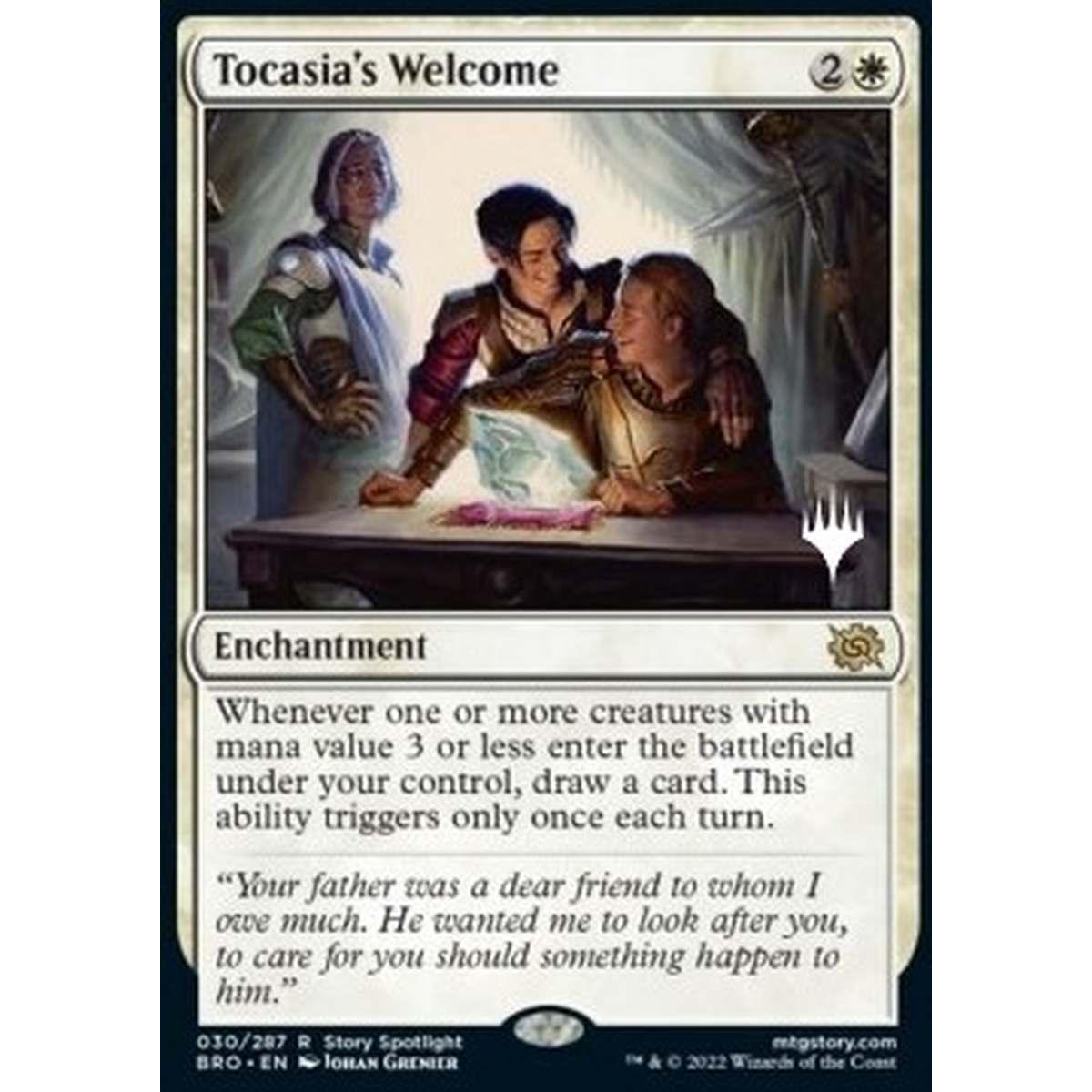 Tocasia's Welcome (V.2) - Benvenuto di Tocasia (V.2) - [PBRO] [NM] [Foil]