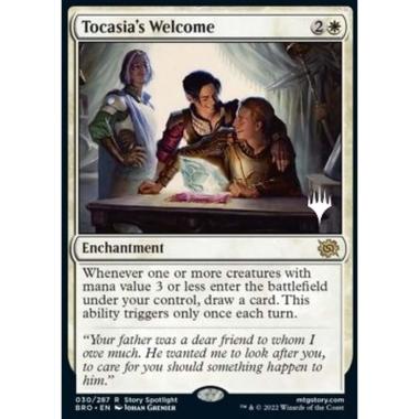 Tocasia's Welcome (V.2) - Benvenuto di Tocasia (V.2) - [PBRO] [NM] [Foil]