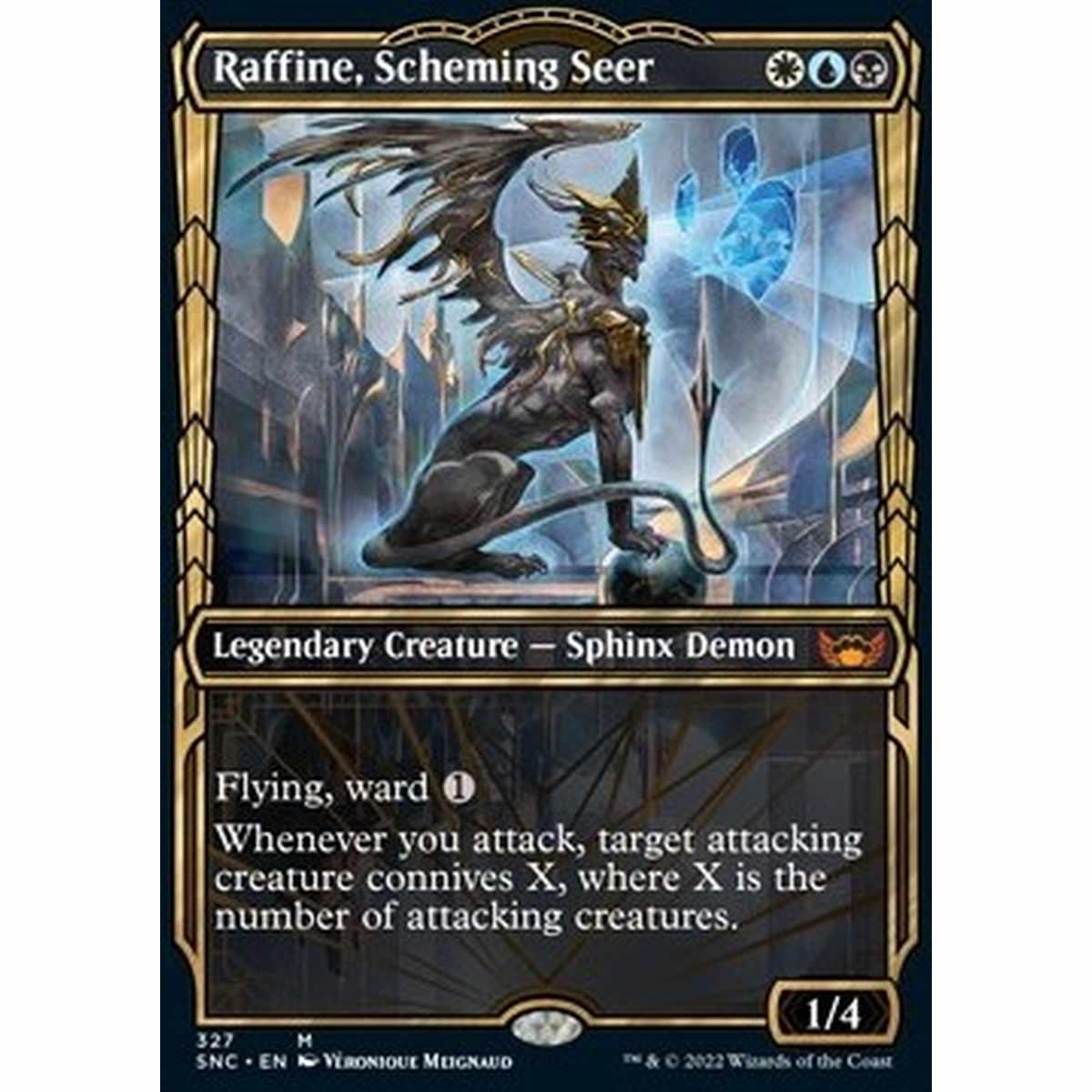 Raffine, Scheming Seer (V.1) - Raffine, Veggente Cospiratrice (V.1) - [XSNC] [NM]