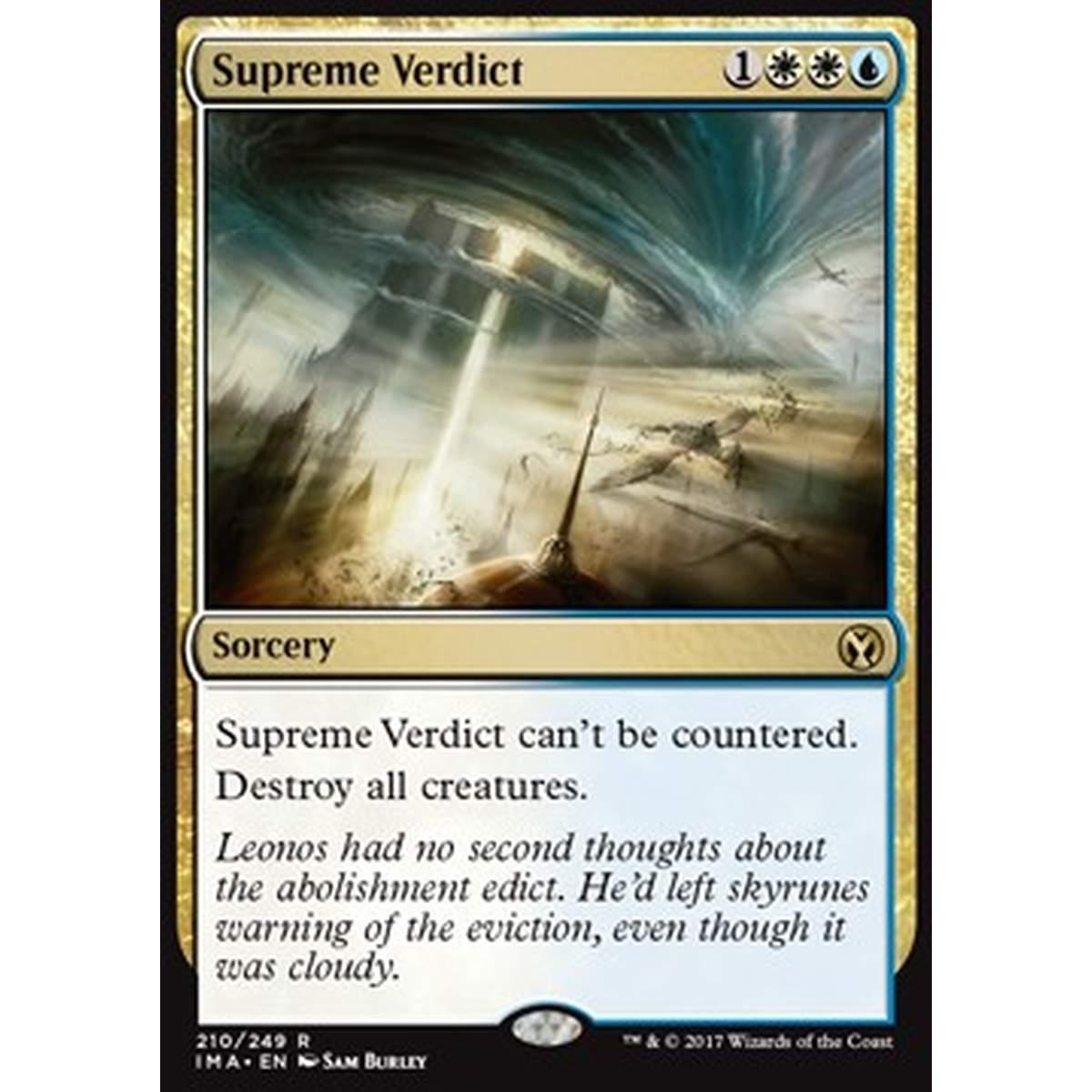 Supreme Verdict - Supreme Verdict - [IMA] [NM]