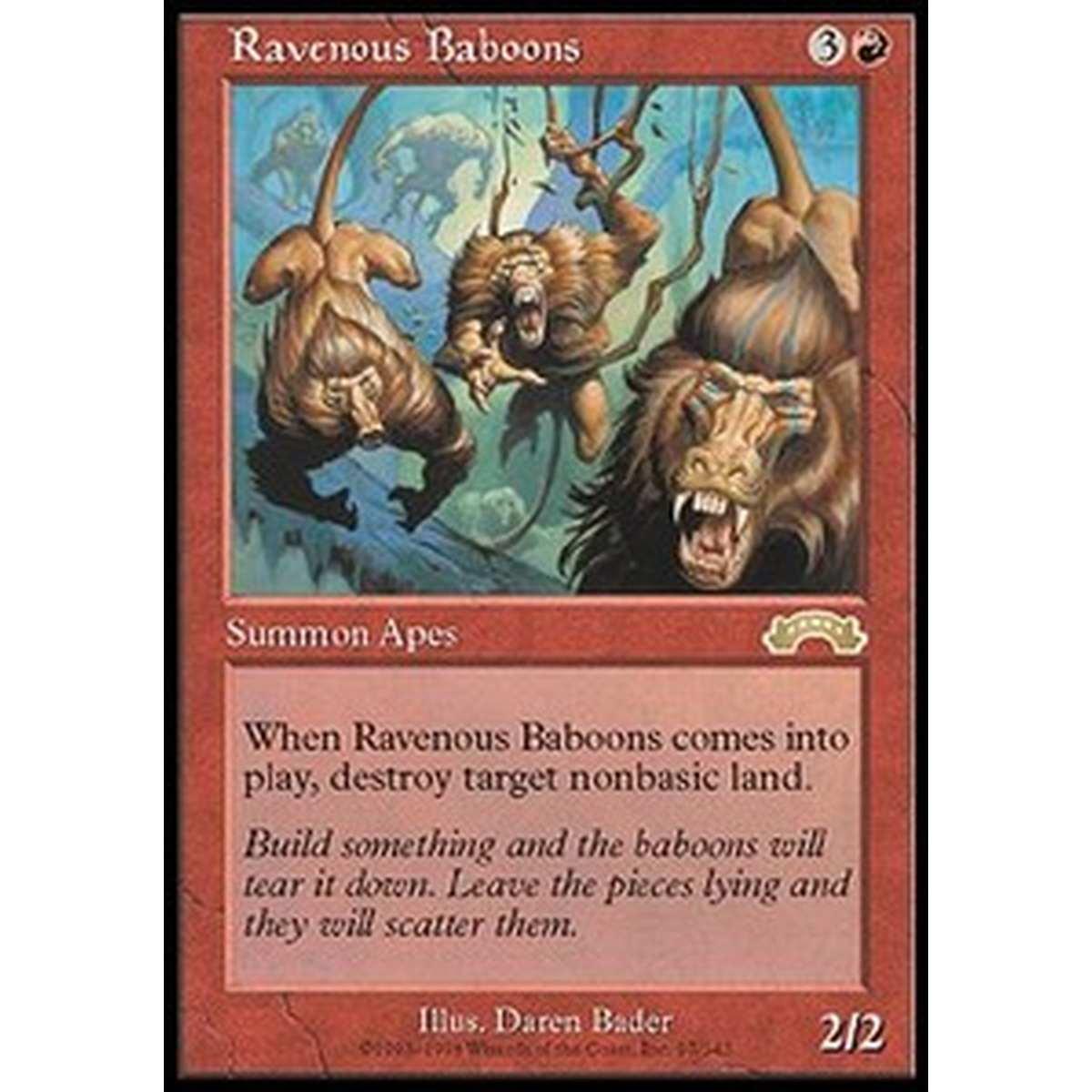 Ravenous Baboons - Babbuini Famelici - [EXO] [GD]