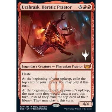 Urabrask, Heretic Praetor (V.2) - Urabrask, Pretore Eretico (V.2) - [PSNC] [NM] [Foil]