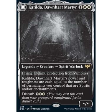 Katilda, Dawnhart Martyr // Katilda's Rising Dawn - Katilda, Dawnhart Martyr // Katilda's Rising Dawn - [DBL] [NM] [Foil]