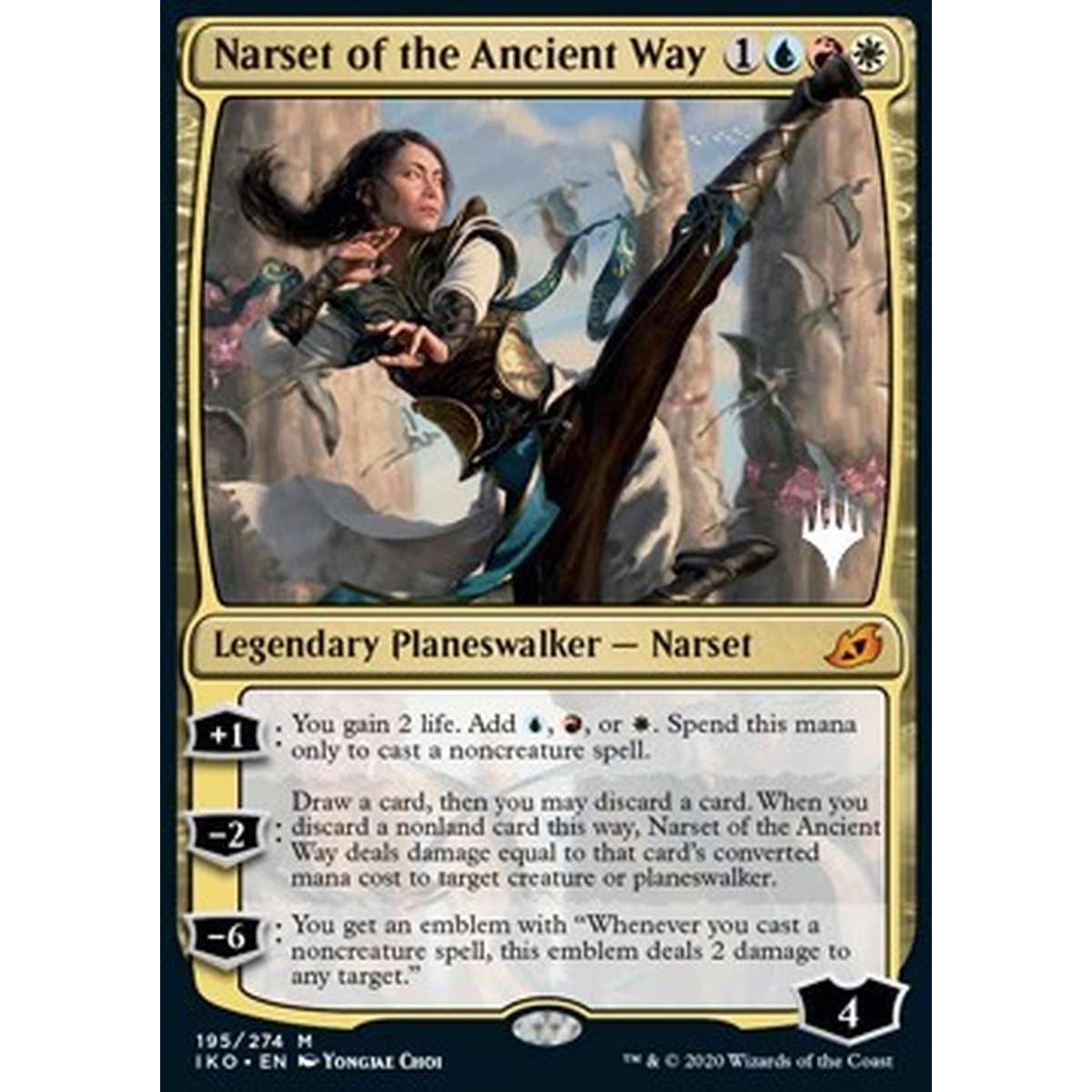 Narset of the Ancient Way (V.1) - Narset della Tradizione Antica (V.1) - [PIKO] [NM]