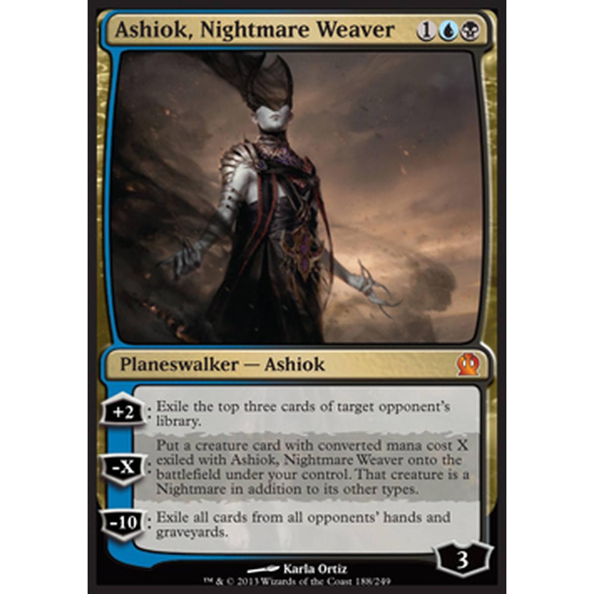 Ashiok, Nightmare Weaver - Ashiok, Tessitore di Incubi - [THS] [EX]