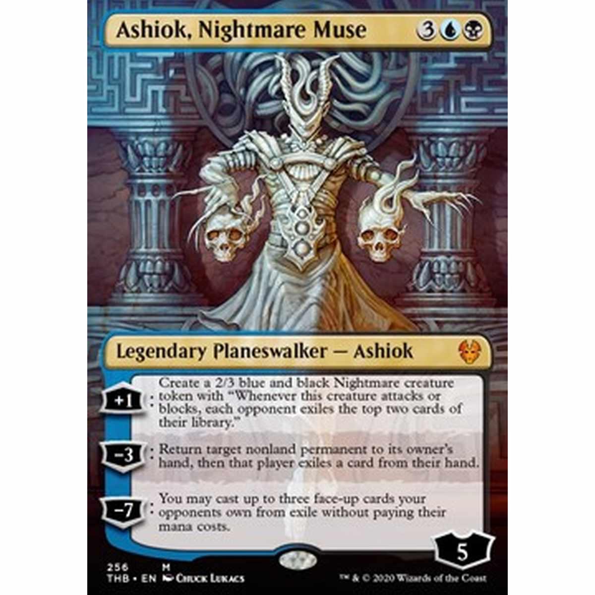 Ashiok, Nightmare Muse - Ashiok, Ispiratore di Incubi - [XTHB] [NM]