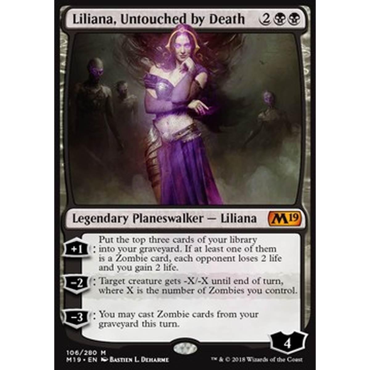 Liliana, Untouched by Death - Liliana, Untouched by Death - [M19] [NM]