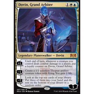 Dovin, Grand Arbiter - Dovin, Gran Giudice - [RNA] [NM] [Foil]