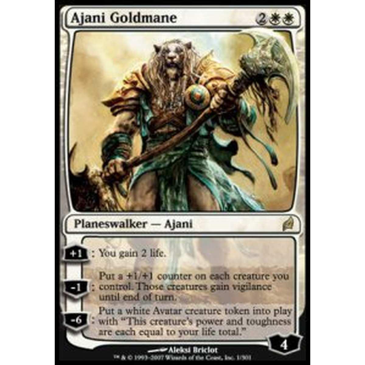 Ajani Goldmane - Ajani Goldmane - [LRW] [EX]