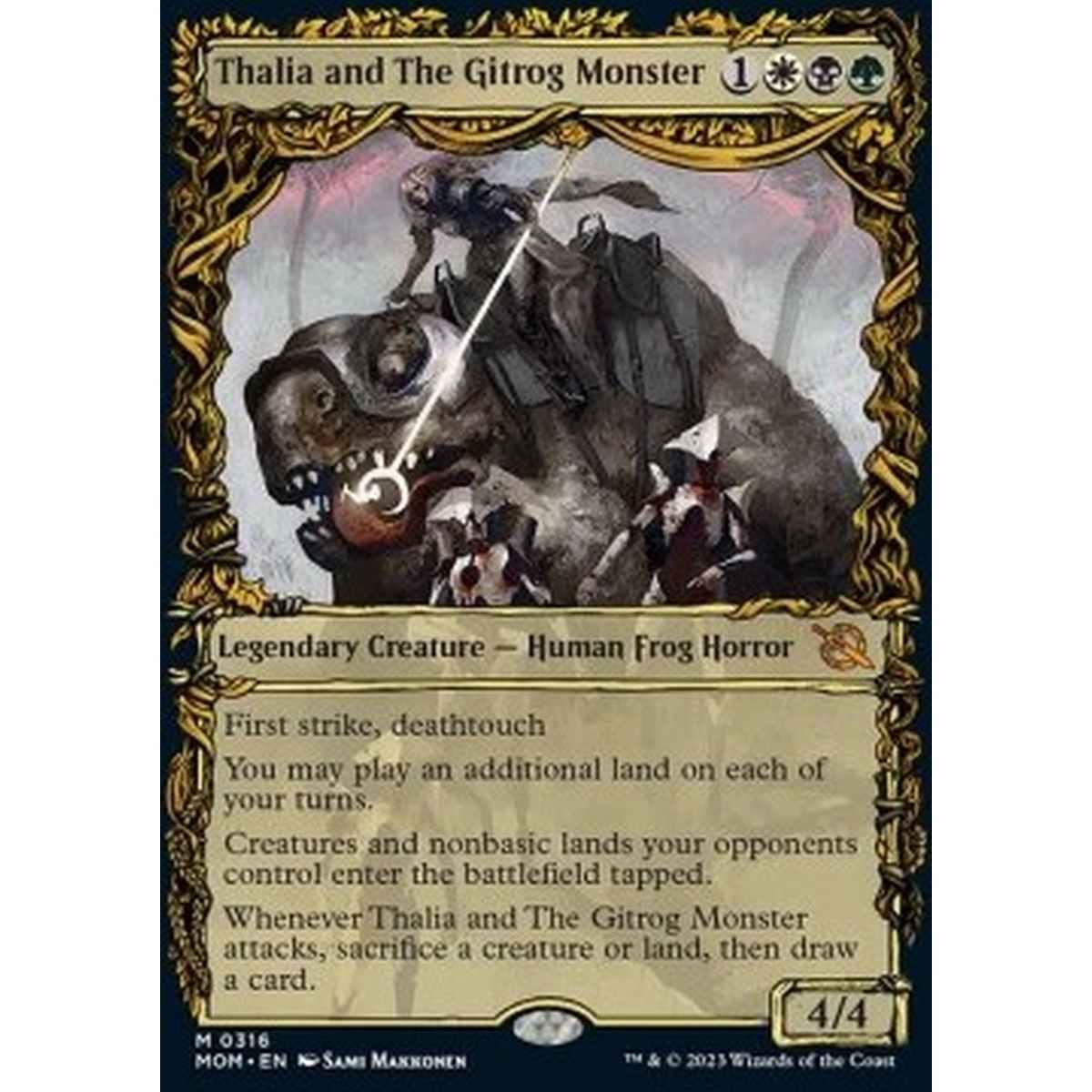 Thalia and The Gitrog Monster - Thalia and The Gitrog Monster - [XMOM] [NM]