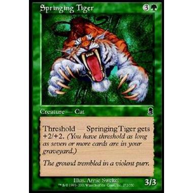 Springing Tiger - Tigre Balzante - [ODY] [NM]