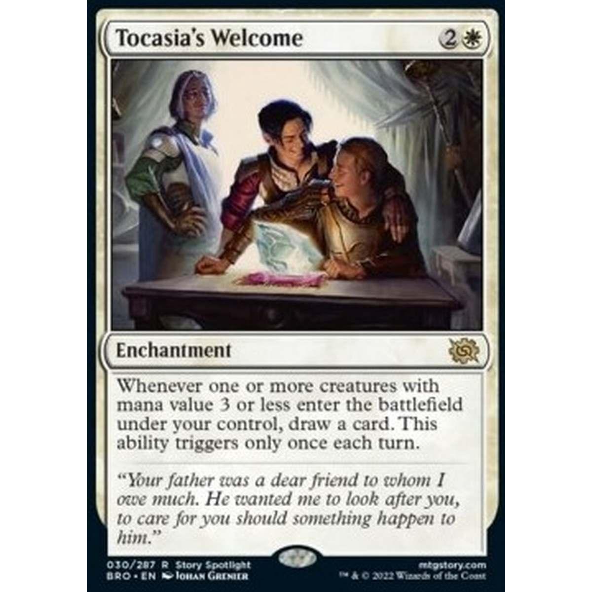 Tocasia's Welcome - Benvenuto di Tocasia - [BRO] [NM] [Foil]