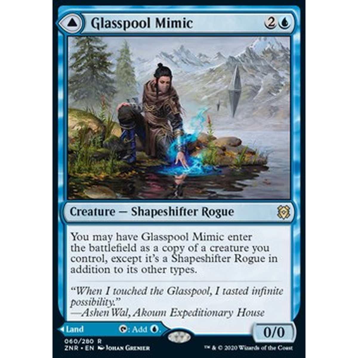 Glasspool Mimic // Glasspool Shore - Glasspool Mimic // Glasspool Shore - [ZNR] [NM]