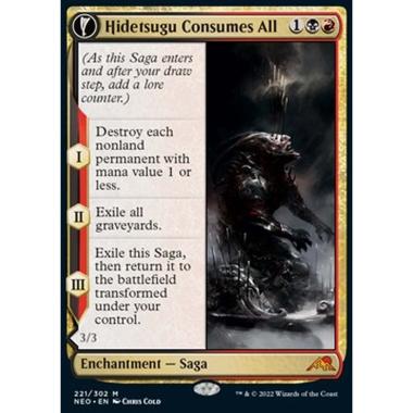 Hidetsugu Consumes All // Vessel of the All-Consuming - Hidetsugu Consumes All // Vessel of the All-Consuming - [NEO] [EX] [Foil]