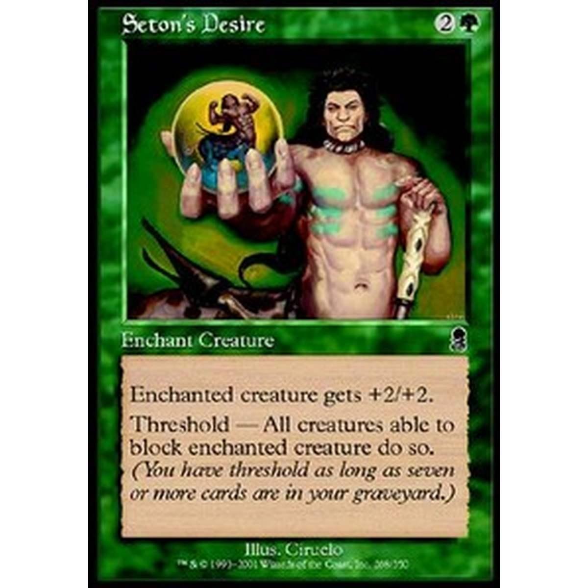 Seton's Desire - Desiderio di Seton - [ODY] [NM]