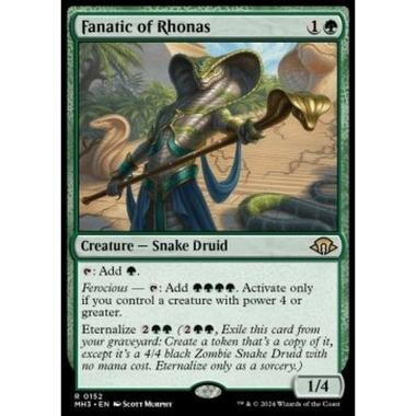 Fanatic of Rhonas - Fanatic of Rhonas - [MH3] [NM] [Foil]