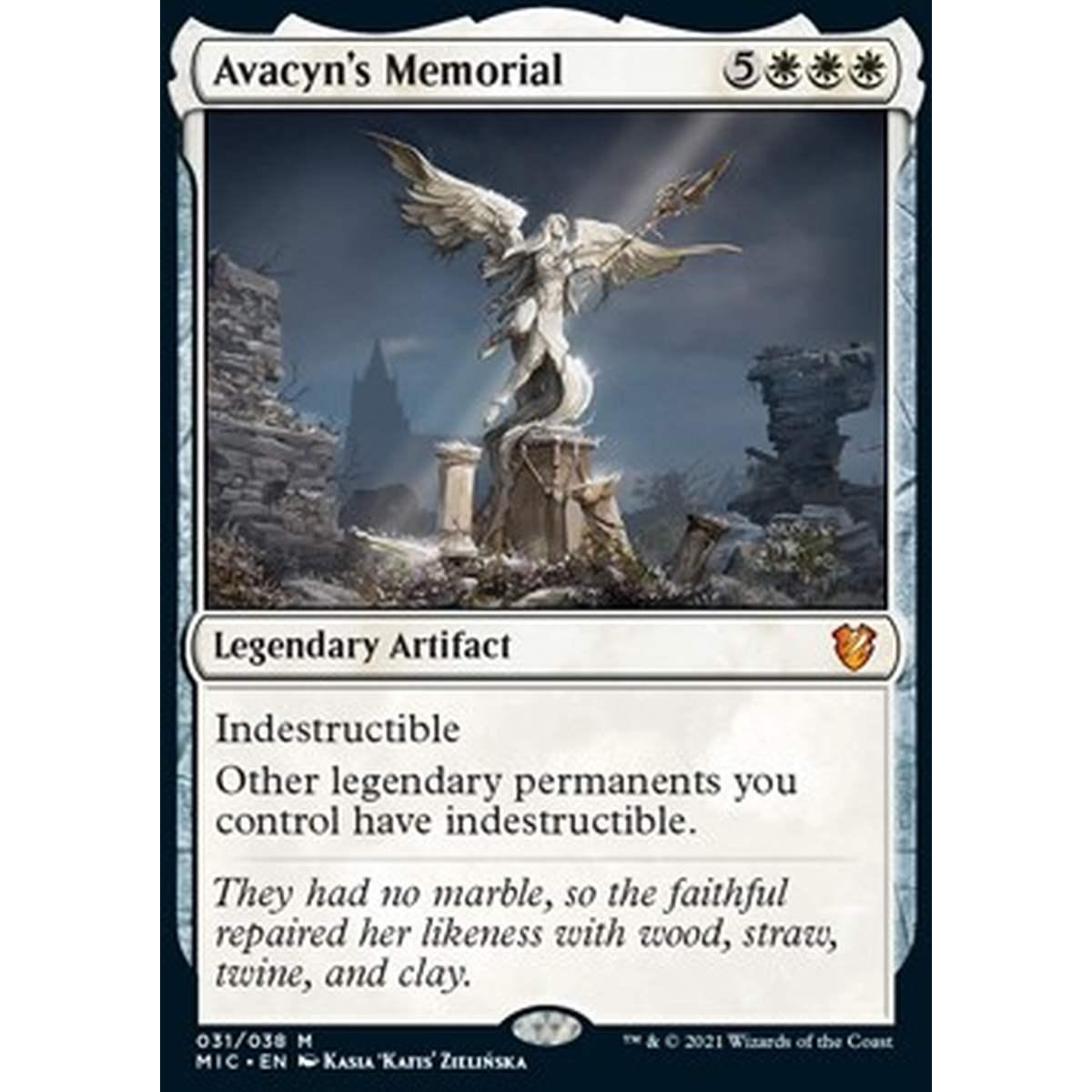 Avacyn's Memorial (V.1) - Monumento ad Avacyn (V.1) - [MIC] [NM]