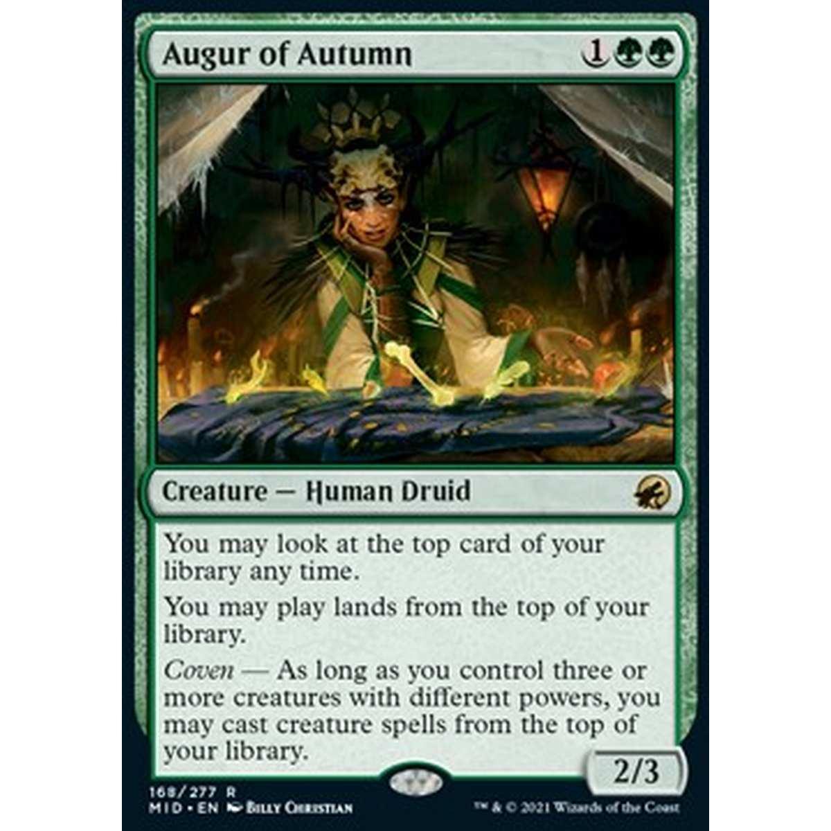 Augur of Autumn - Augure dell'Autunno - [MID] [NM] [Foil]