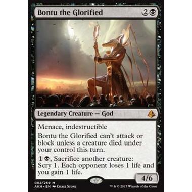 Bontu the Glorified - Bontu la Gloriosa - [AKH] [NM] [Foil]