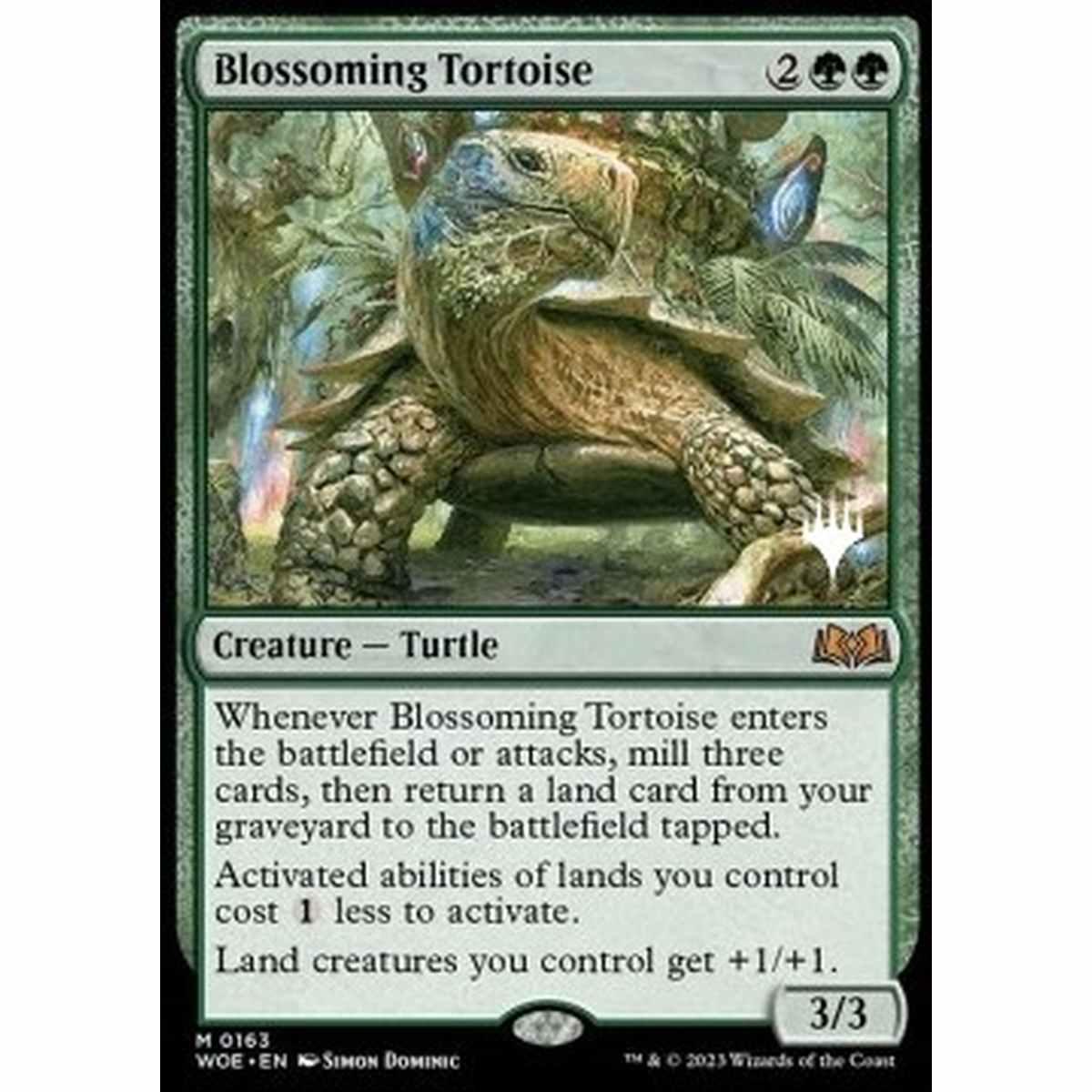 Blossoming Tortoise (V.2) - Testuggine Fiorita (V.2) - [PWOE] [NM]