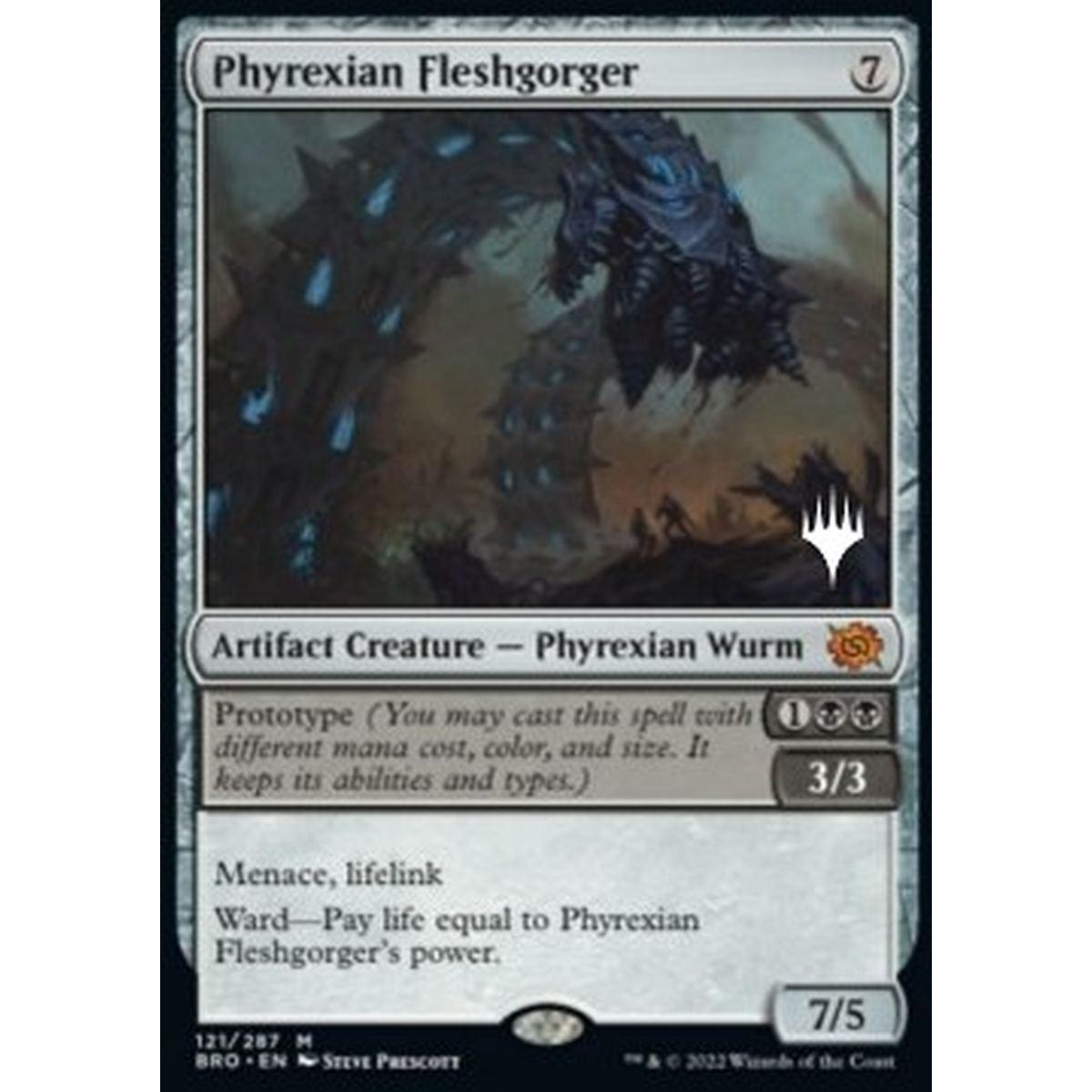 Phyrexian Fleshgorger (V.2) - Trangugiacarne di Phyrexia (V.2) - [PBRO] [NM]