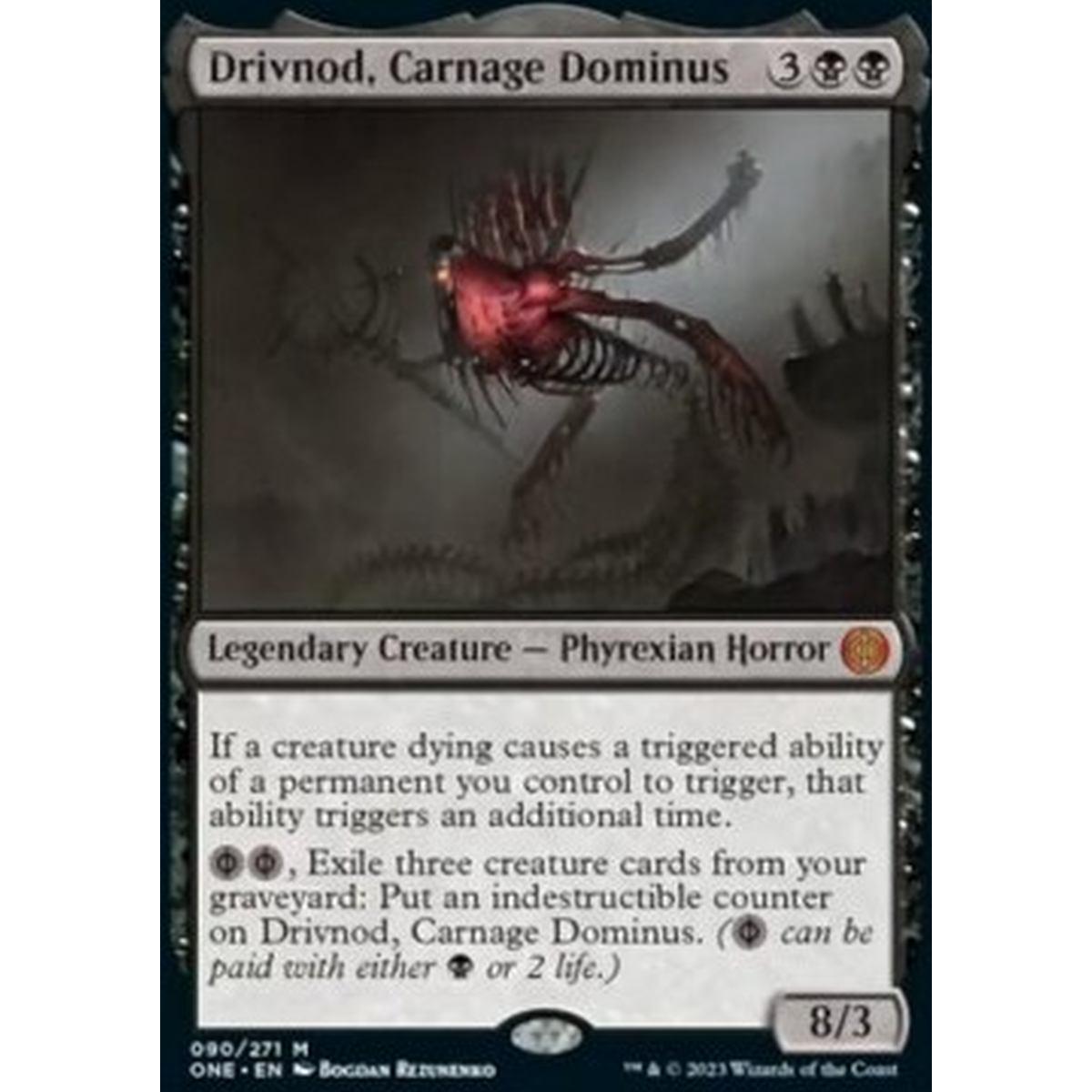 Drivnod, Carnage Dominus - Drivnod, Carnage Dominus - [ONE] [NM] [Foil]