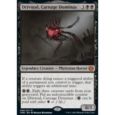 Drivnod, Carnage Dominus - Drivnod, Carnage Dominus - [ONE] [NM] [Foil]