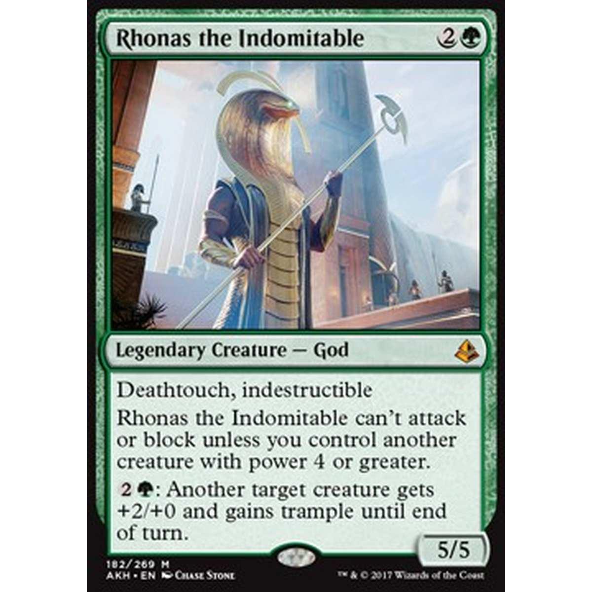Rhonas the Indomitable - Rhonas l'Indomabile - [AKH] [EX]