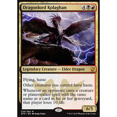 Dragonlord Kolaghan - Dragonlord Kolaghan - [DTK] [EX]