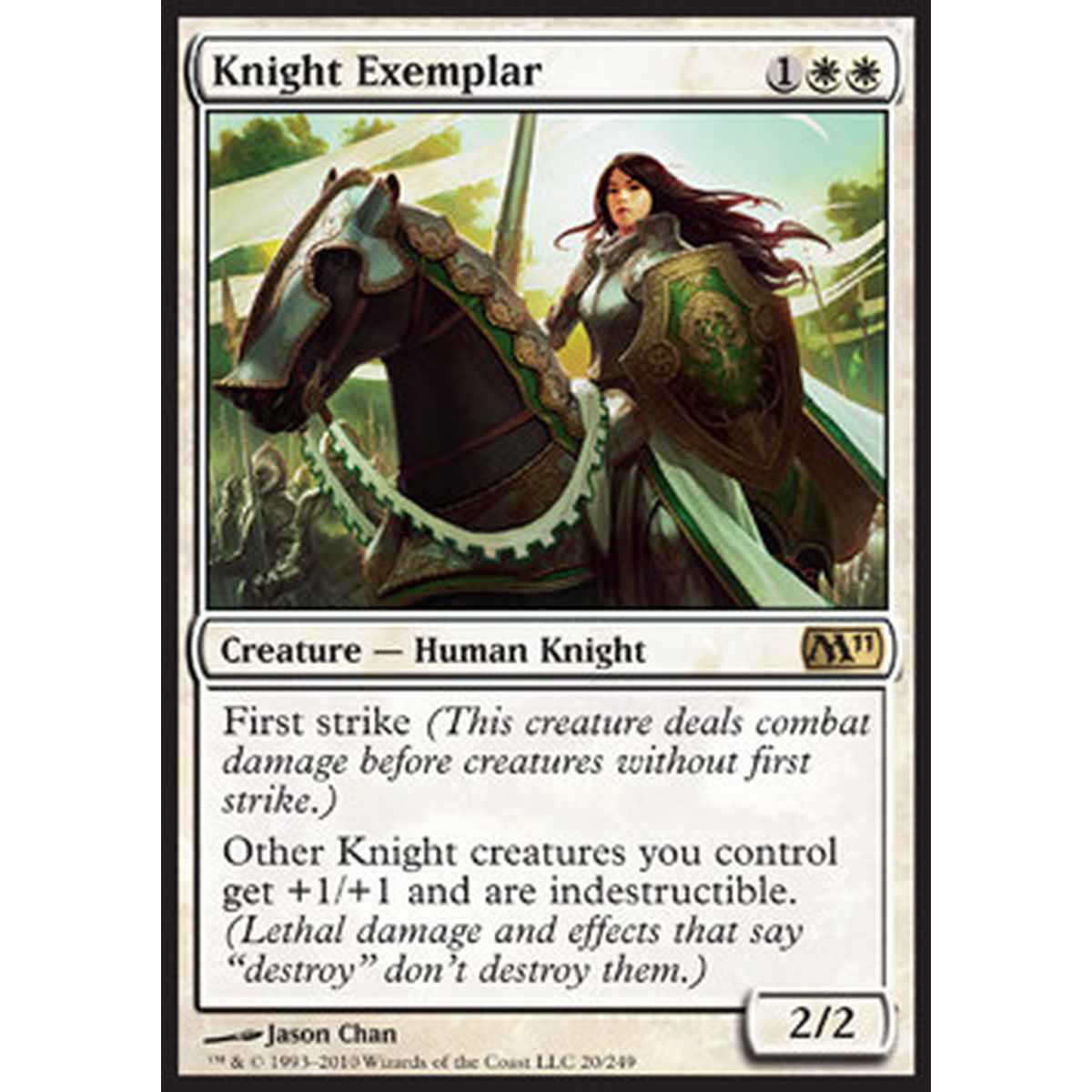 Knight Exemplar - Cavaliera Esemplare - [M11] [EX]