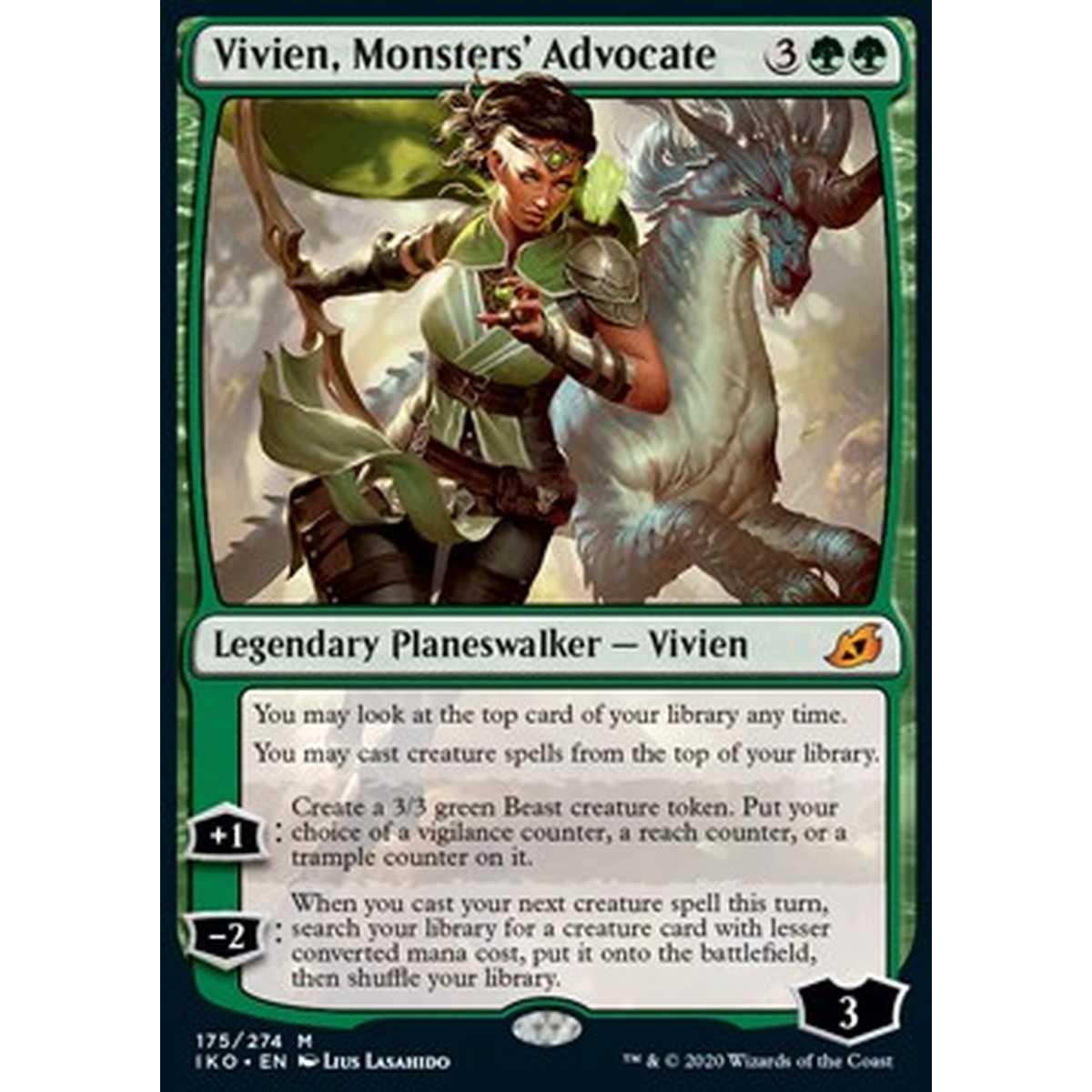 Vivien, Monsters' Advocate - Vivien, Monsters' Advocate - [IKO] [NM]
