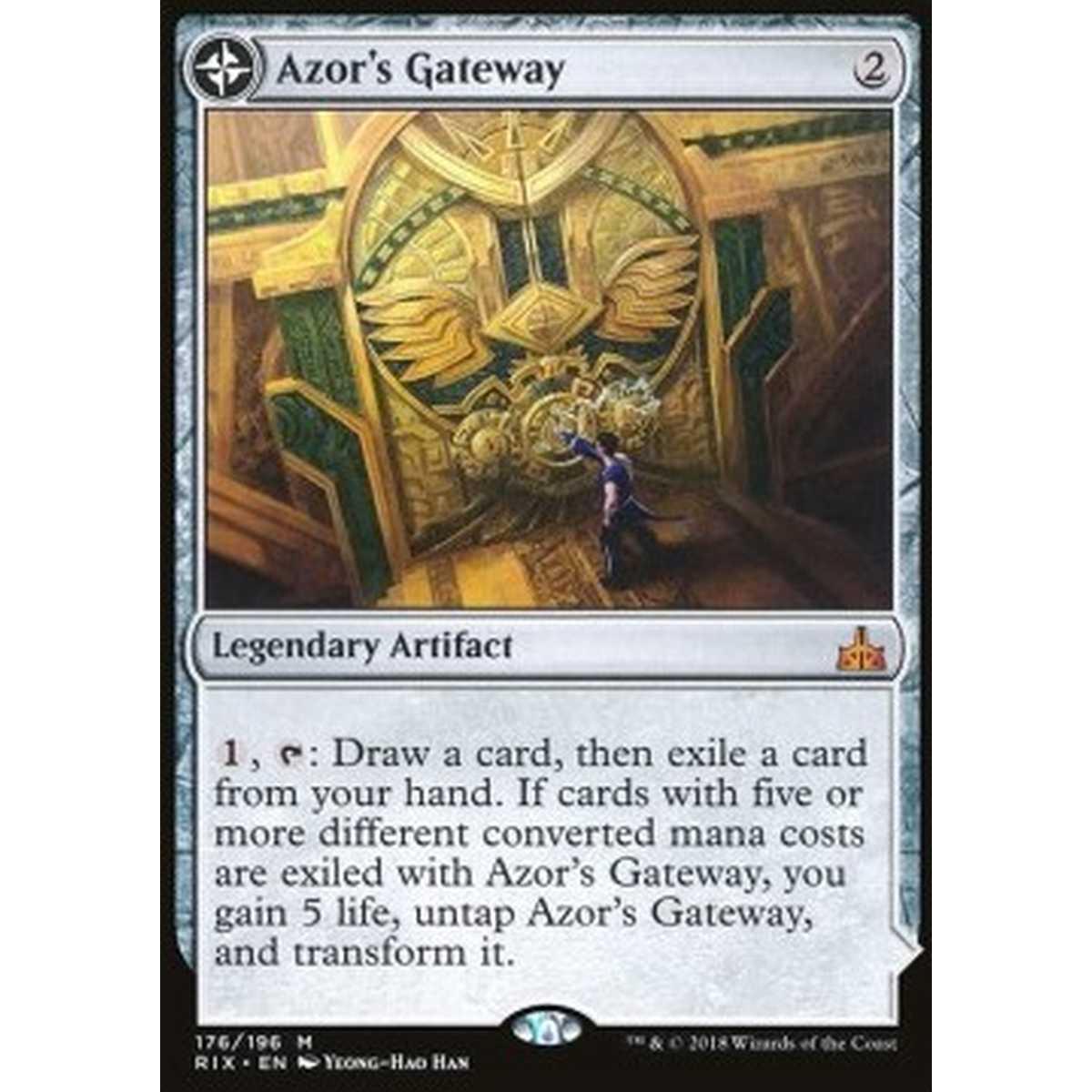 Azor's Gateway // Sanctum of the Sun - Azor's Gateway // Sanctum of the Sun - [RIX] [NM] [Foil]