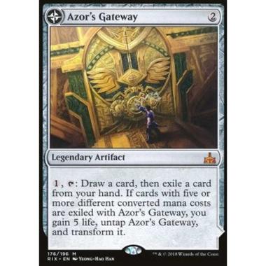 Azor's Gateway // Sanctum of the Sun - Azor's Gateway // Sanctum of the Sun - [RIX] [NM] [Foil]