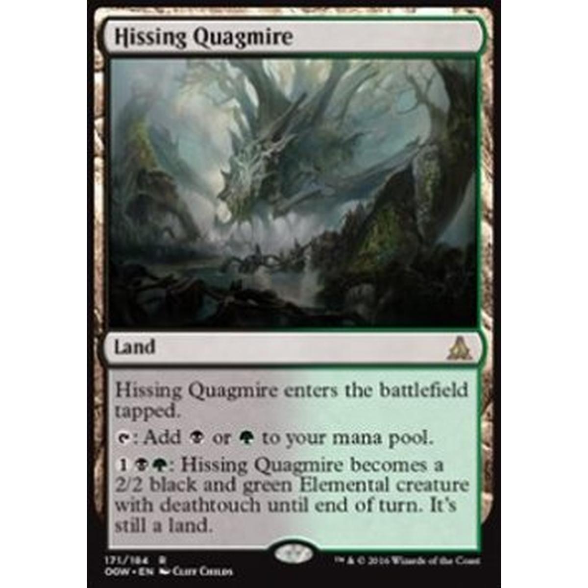 Hissing Quagmire - é¢¨åãæ³¥æ²¼ - [OGW] [NM] [Foil]