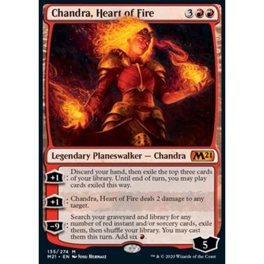 Chandra, Heart of Fire - Chandra, Cuore di Fuoco - [M21] [NM] [Foil]