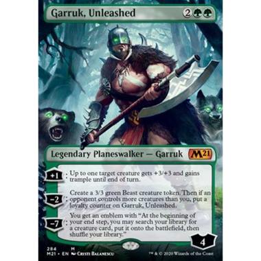 Garruk, Unleashed (V.1) - Garruk, Infuriato (V.1) - [XM21] [NM]