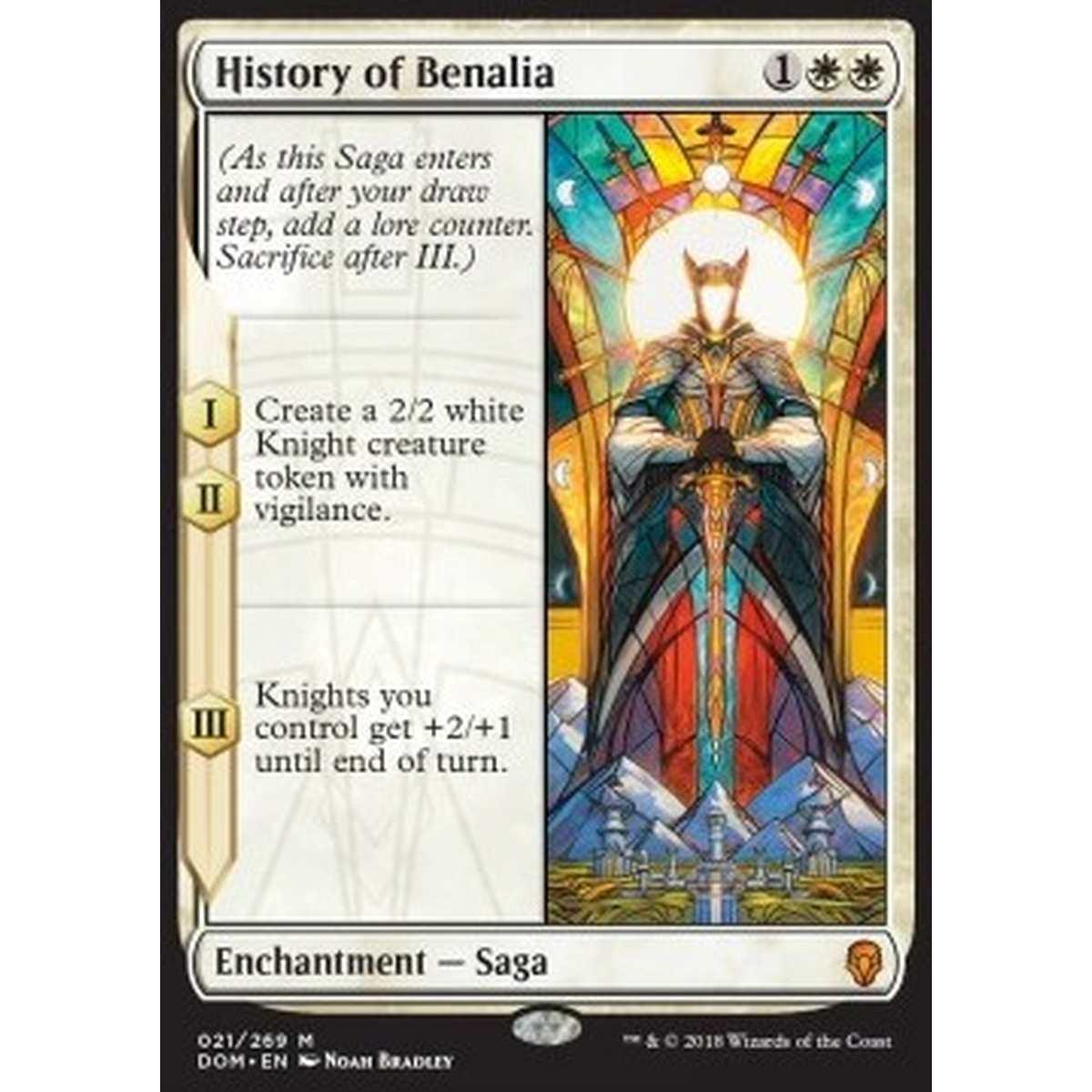 History of Benalia - Storia di Benalia - [DOM] [NM] [Foil]