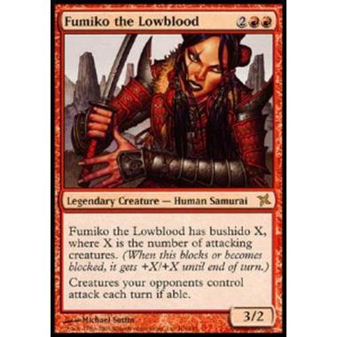 Fumiko the Lowblood - Fumiko Sanguepovero - [BOK] [EX] [Foil]
