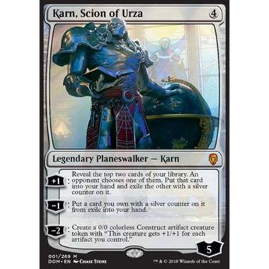 Karn, Scion of Urza - Karn, Scion of Urza - [DOM] [EX]