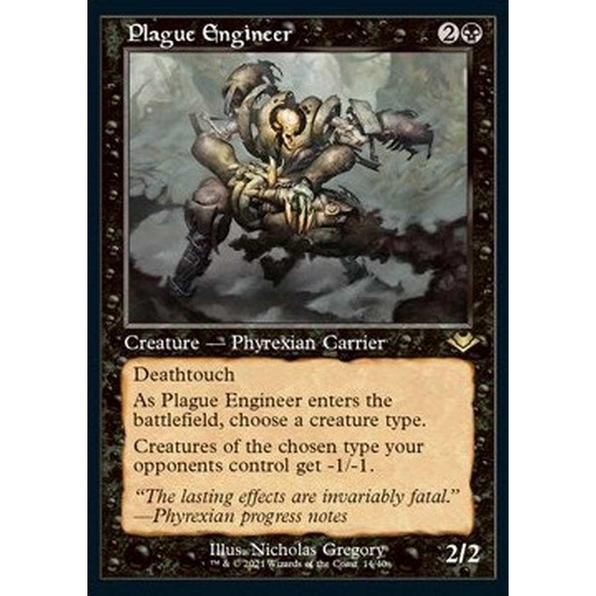 Plague Engineer (V.1) - Plague Engineer (V.1) - [RMH2] [NM] [Foil]