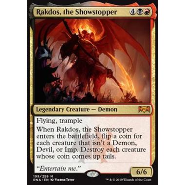 Rakdos, the Showstopper - Rakdos, il Colpo di Scena - [RNA] [GD] [Foil]