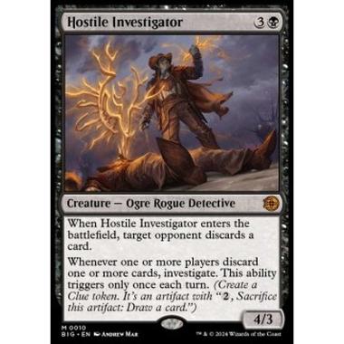 Hostile Investigator (V.1) - Hostile Investigator (V.1) - [BIG] [NM]