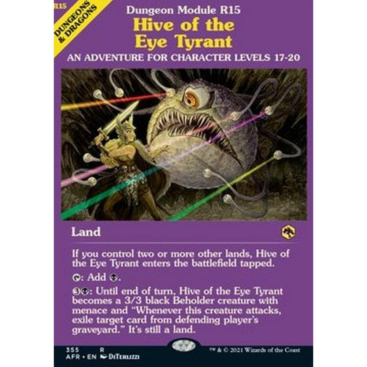 Hive of the Eye Tyrant - Hive of the Eye Tyrant - [XAFR] [NM] [Foil]