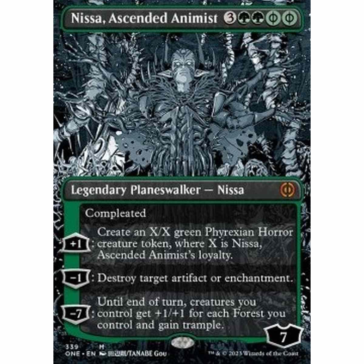 Nissa, Ascended Animist (V.2) - Nissa, Ascended Animist (V.2) - [XONE] [NM]