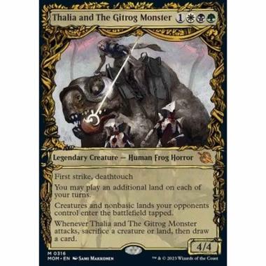Thalia and The Gitrog Monster - Thalia and The Gitrog Monster - [XMOM] [NM] [Foil]