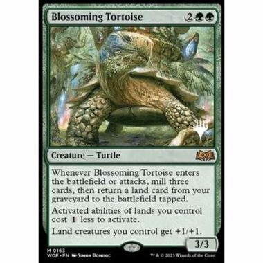 Blossoming Tortoise (V.2) - Testuggine Fiorita (V.2) - [PWOE] [NM] [Foil]