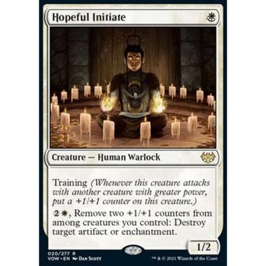 Hopeful Initiate (V.1) - Iniziato Speranzoso (V.1) - [PVOW] [NM] [Foil]