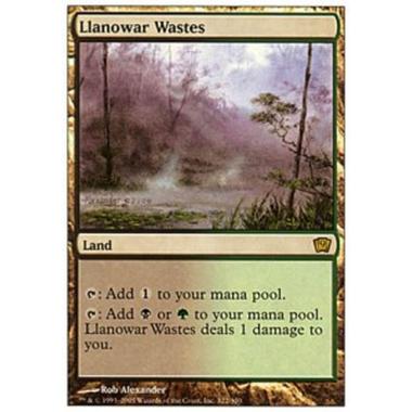Llanowar Wastes - Distese di Llanowar - [9ED] [EX] [Foil]