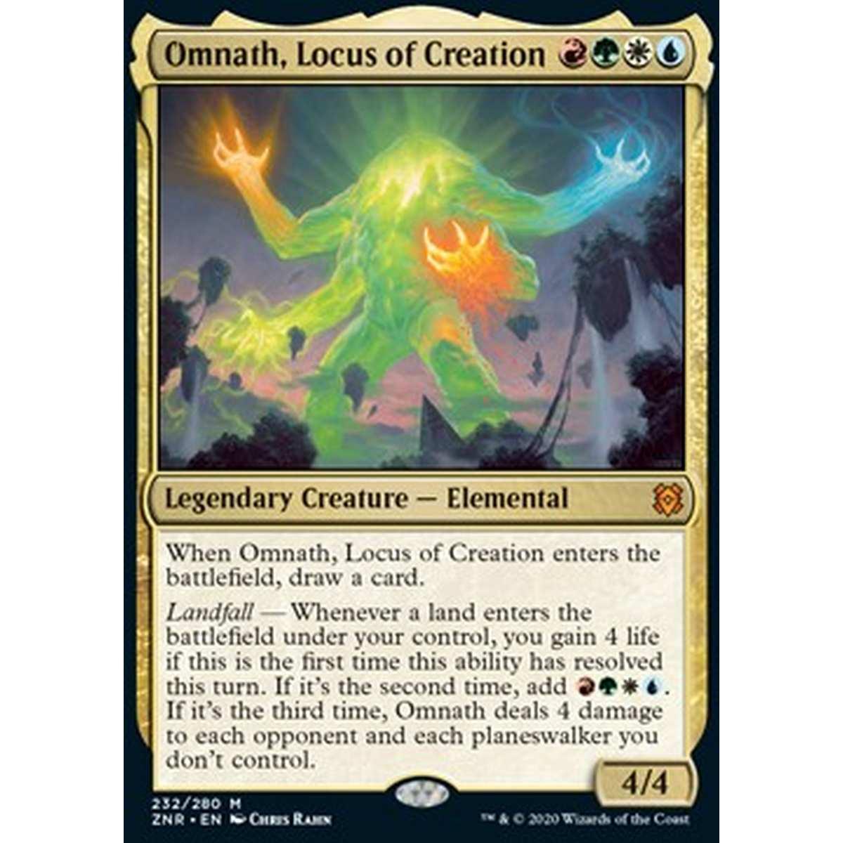 Omnath, Locus of Creation - Omnath, Locus of Creation - [ZNR] [NM]