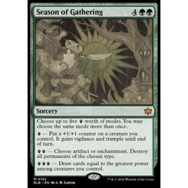 Season of Gathering - Season of Gathering - [BLB] [NM] [Foil]